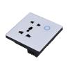 Buy cheap 10A White Glass Wall Sockets Waterproof from wholesalers