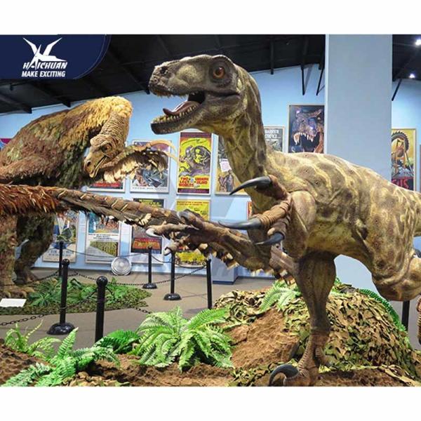 Buy cheap Snowproof Outdoor Life Size Dinosaur Models In Silicon For Park Exhibition from wholesalers