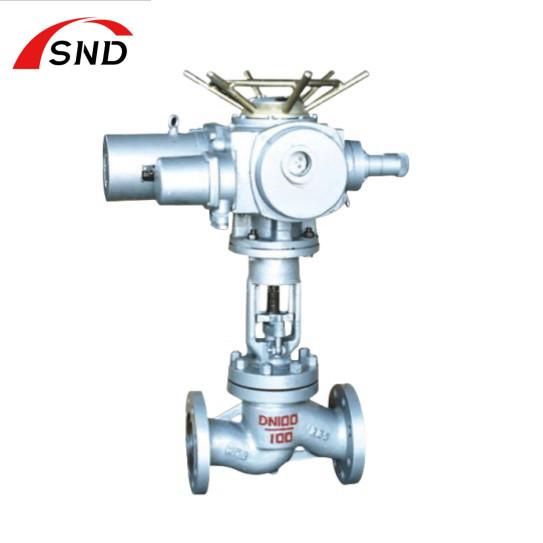 Buy cheap Electric Cast Iron Globe Valve Flanged Type For Industry OEM ODM OBM from wholesalers