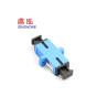 Buy cheap SC Simplex Fiber Optic Patch Cord DX Single Mode Green Color Flanged Coupling Adapter from wholesalers