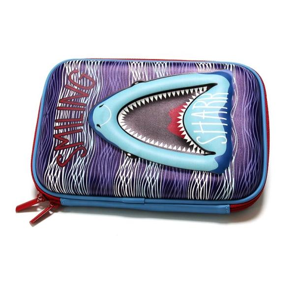Buy cheap OEM Custom 3D Touch EVA Pencil Case Debossing Logo 22x15x4.5cm from wholesalers