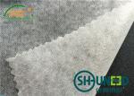 100% Polyester Base Cloth Non Woven Interlining Black For Garment