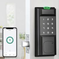 Buy cheap Digital Deadbolt Smart Door Lock Fingerprint Password IC Card Unlock For Home product
