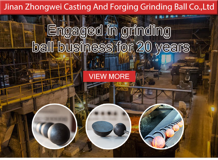 High Hardness Grinding Forged Hot Rolling Steel Grinding Ball for Mine Cement