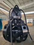 Longer Life-span High Efficiency Orange Peel Grapple Excavator Scrap Grab Bucket
