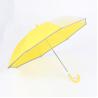 Buy cheap Yellow Kids Rain Umbrella With One POE Clear Window Children'S Sun Umbrella from wholesalers
