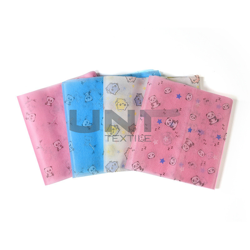 Eco Friendly Printed Spunbond Nonwoven Fabric Anti Pollution