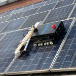 EU Standard Remote Controlled Cleaning Robot for Photovoltaic Farms and Sunroom