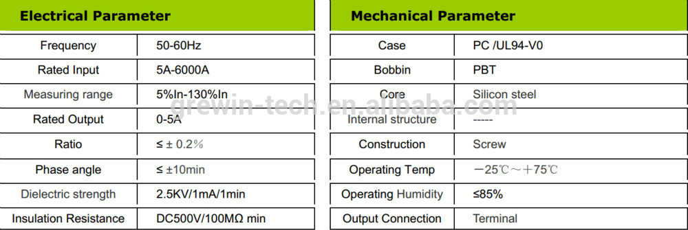 current transformer of low voltage current transformer 1000 to 3000A output 1a or 5a for electric motors