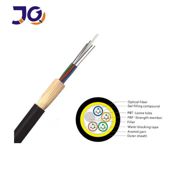 Buy cheap Water Resistant Loose Tube ADSS Fiber Optic Cable 96 144 Core from wholesalers