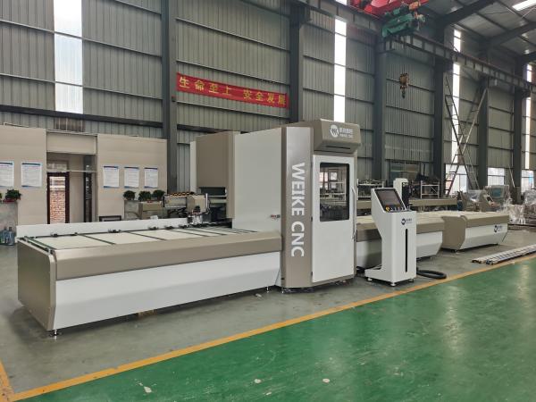 Buy cheap CNC Aluminum Profile Machining Center 45 And 90 Degree Sawing Angle from wholesalers