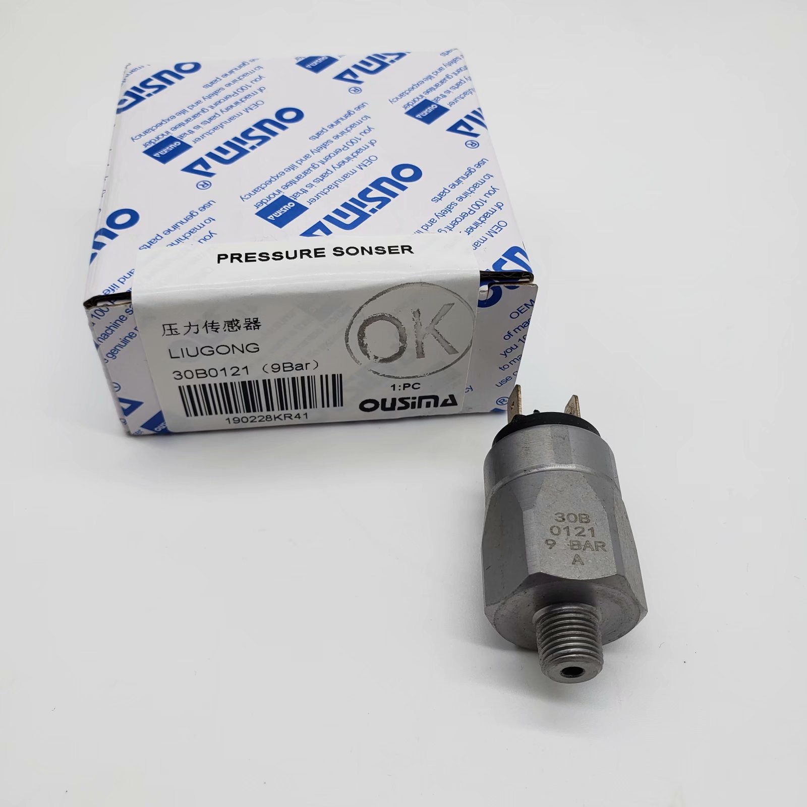 OUSIMA Eletric Excavator 30B0121 9 Bar Pressure Sensor