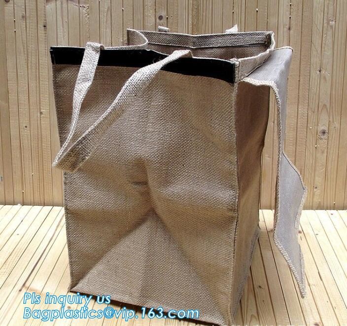 Jute material small toy storage basket,Printing set of 3 Jute storage basket ,storage bin , laundry basket bin bagease