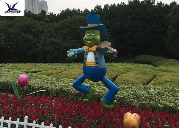 Buy cheap Life Size Outdoor Amusement Park Decorative Lifelike Lovely Fiberglass Models from wholesalers