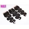Buy cheap Brazilian Human Hair Body Wave , Brazilian Lace Closure Natural Color Soft from wholesalers
