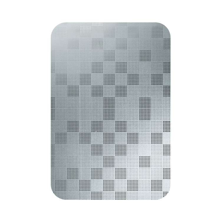 SUS 304 316 316l 2wl 5wl 6wl Checkered Stainless Steel Sheet Leather Embossing