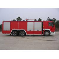Buy cheap Heavy Duty 6x4 Drive Six Seats Water Tanker Fire Truck Flattop Four Door Length product