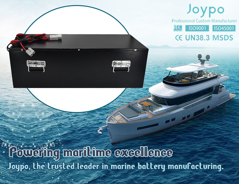 Deep Cycle Yacht Marine Lithium Battery 96V 120Ah For Water Motorcycle