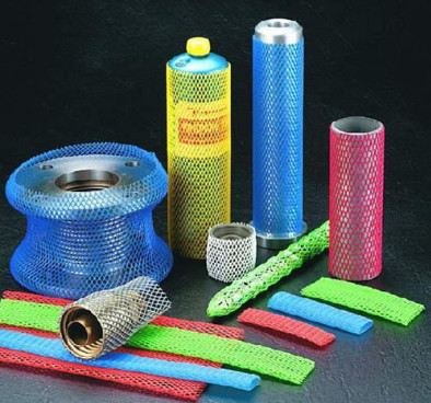 Metal Protection Protective Plastic Mesh Sleeve PE Extrusion Mesh Netting