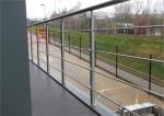 Mirror / Brushed Finish Building Railing Stainless Steel Rod Balustrade For Home