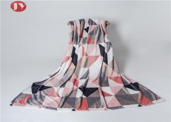 Buy cheap 100% Polyester Fleece Blanket Microfiber Knitted Super Soft Nordic Printed Flannel from wholesalers