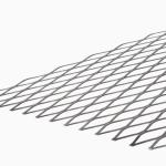 Diamond 0.5mm Thickness Decorative Expanded Metal Mesh CE Passed