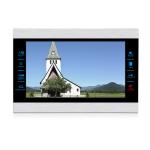 Fashional 4 wired AHD video door phone with door release support watching movies