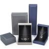 Buy cheap Grey Lightweight Leather LED Jewelry Box Luxury Packaging For Bracelet Necklace Ring from wholesalers