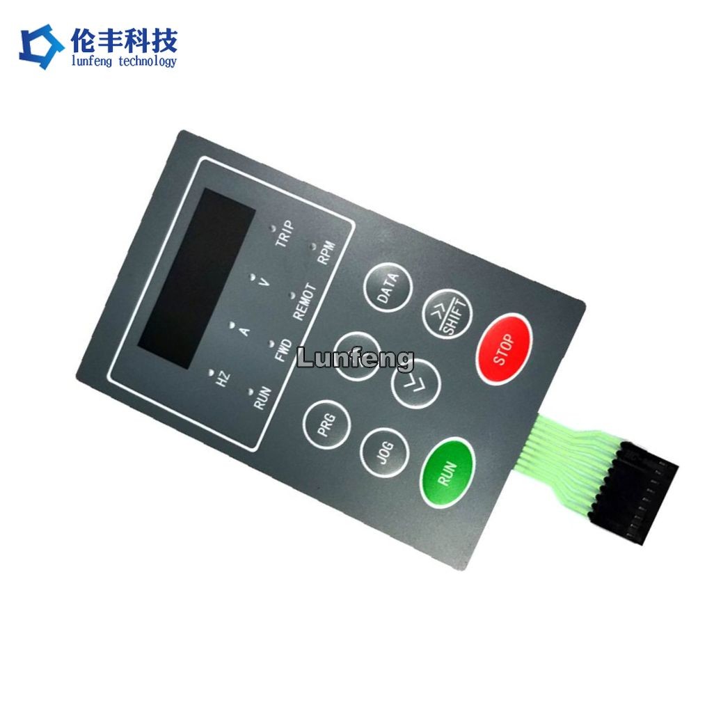 Embossing Keys Waterproof Membrane Switch Mechanical Keyboard