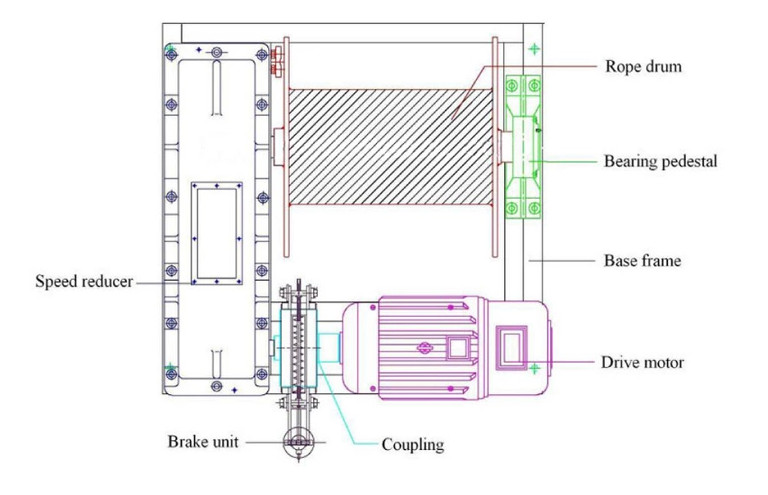 150T Industrial Electric Winch
