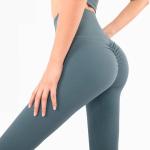 100% Squat Proof Scrunch Butt 220gsm Gym Tights Women RPET Gym Fitness Tights