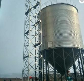 Buy cheap Grain Storage Metal Horse Feed Bins 50 - 18000ton Animal Feeding Support from wholesalers