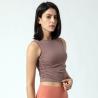 Buy cheap Summer Activewear T Shirts Yoga Vest Women'S Running Fitness Vest from wholesalers