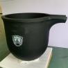 Buy cheap Cylindrical Graphite Gold Smelting Crucible Temperature Resistant 150kg Capacity from wholesalers