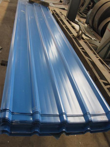 Buy cheap 1500 - 3800mm Length JIS G3322 CGLCC, ASTM A792 Prepainted Corrugated Steel Roof Sheets from wholesalers
