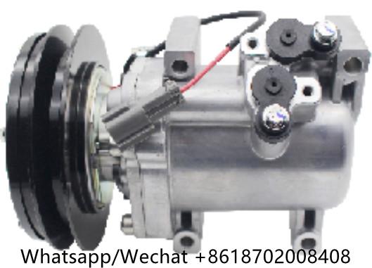 Buy cheap Vehicle AC Compressor for Komatsu Excavator OEM 447220-4053 447220-4781 20Y-979-6120 20Y-979-6121 1B 152MM from wholesalers