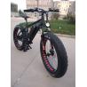 Buy cheap 500 Watt Mountain Beach Fat Tire Motorized Bike With Lcd Display , Low Noise from wholesalers
