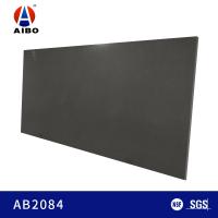 Buy cheap 25MM Washable Shadow Grey Quartz Stone For Kitchen Countertops product