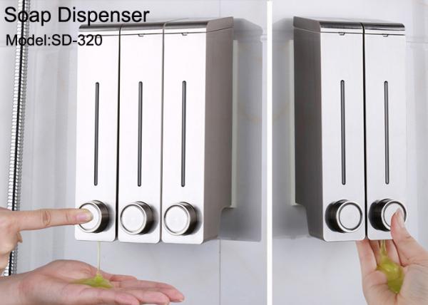 Buy cheap ABS Hand Pump Daily Household Items Hotel Wall Mount Liquid Soap Shampoo Dispenser from wholesalers