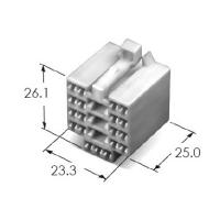 Buy cheap KET Korea Electric Terminal Connectors MG610837 Automotive Housing Wire to Wire product