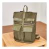Buy cheap Anti Splashing Water Male Leather Backpack 36cm 43cm Military Green from wholesalers