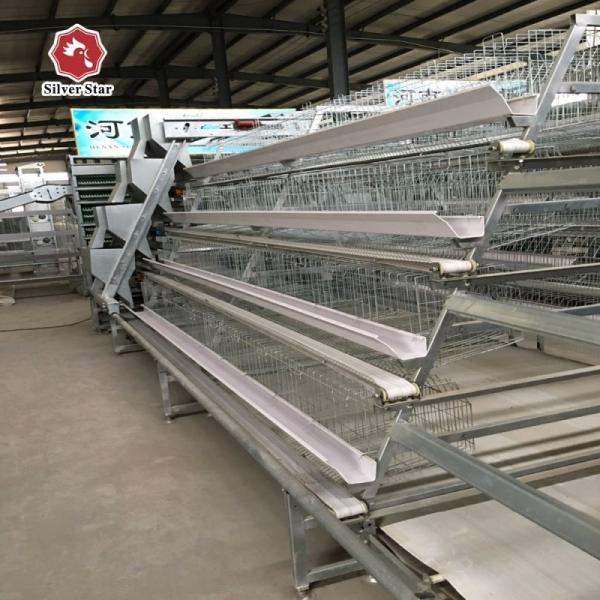 Buy cheap 3Rows 28sets/Row A Type Wire Poultry Cage Farming Hens Equipments from wholesalers