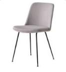 Buy cheap North American Style 150 Kg Fabric Dining Room Chairs Grey from wholesalers