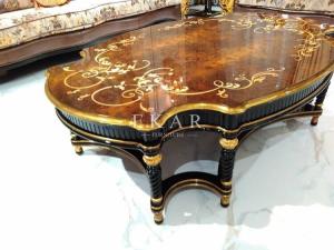 Wholesale Wholesale Chinese Style Antique Square Gold Tea Table TT-028A from china suppliers