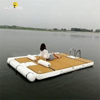 Buy cheap Sunbathing Inflatable Dock Platform PVC Inflatable Sport Boats Yacht Dock product