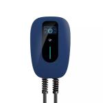Dustproof 380VAC Dustproof EV Charging Station , EV Smart Charger RFID LCD