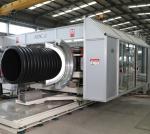 1000mm DWC HDPE Pipe Production Line Single Screw Corrugated Tube Extrusion Line