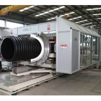 Buy cheap High Speed Corrugated Pipe Machinery HDPE/PP/PE Plastic Pipe Production Line product