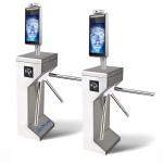 Buy cheap Access Control  Face Recognition Turnstile With Body Temperature Measurement from wholesalers