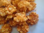 Cruncy Baked Rice Cracker Snacks Spicy BBQ Flavor Tapioca Starch